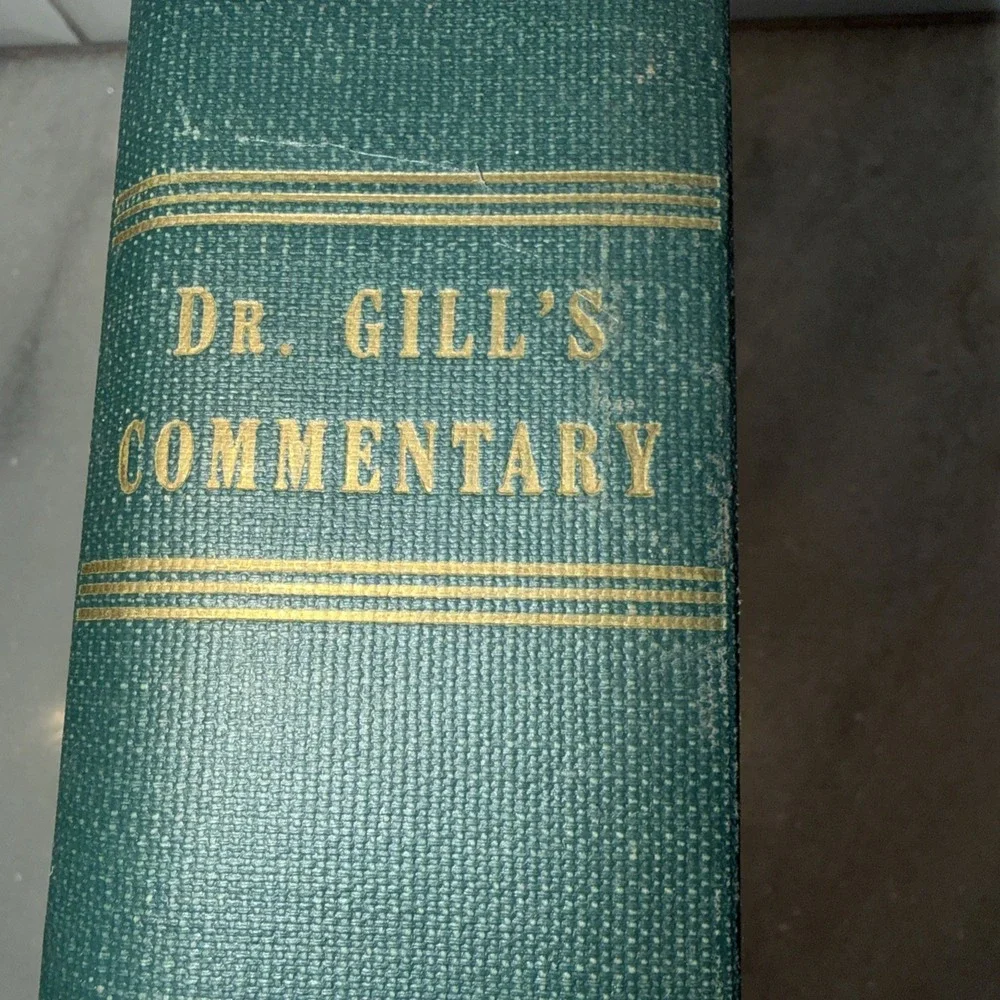 Turner Lasseter Dr. Gill's Commentary Vol. 5 Matthew-Acts John Gill Hardcover B…